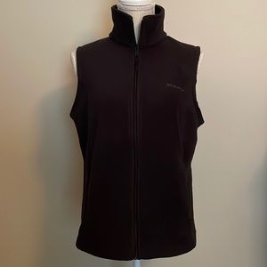 Columbia fleece vest - black - size Medium